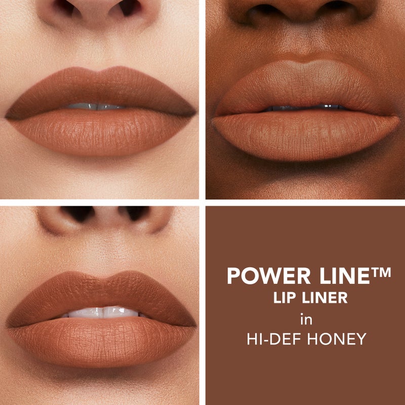 BUXOM قلم تحديد الشفاه Power Line™ Plumping Hi-Def Honey - Image 3